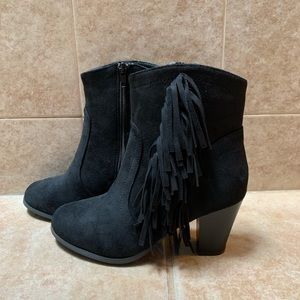 Black booties